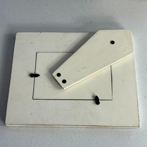 Wooden Picture Frames Distressed Look Set of 3 Different Sizes Farmhouse Cottage - Picture 6 of 16